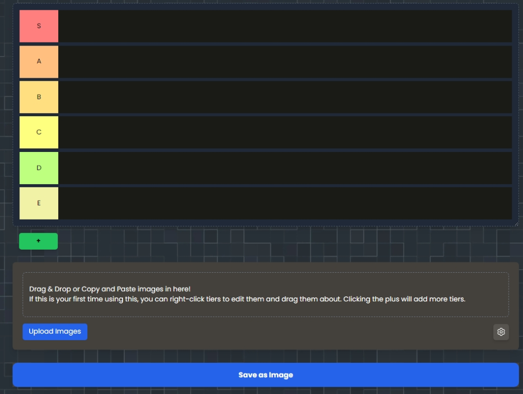 #1 Tier List Maker Free | Create a Tier List Maker For Ranking Anything or Everything 1 Tier List Maker Free