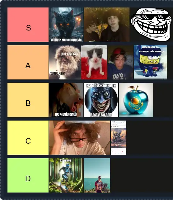 Nick list Tier List1
